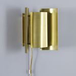 Vintage brass wall lamp by Falkenberg