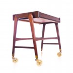 Danish rosewood trolley