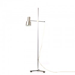 Danish aluminum floorlamp