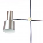 Danish aluminum floorlamp