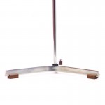 Danish aluminum floorlamp