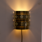 Brass sconces by Werner Schou for Coronell