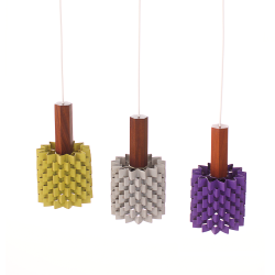 Niels Esmann & Hans C. Jensen pendants by Nordisk Solar