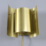 Vintage brass wall lamp by Falkenberg