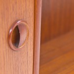 teak low cabinet