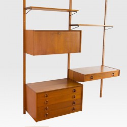 Danish teak wall-unit